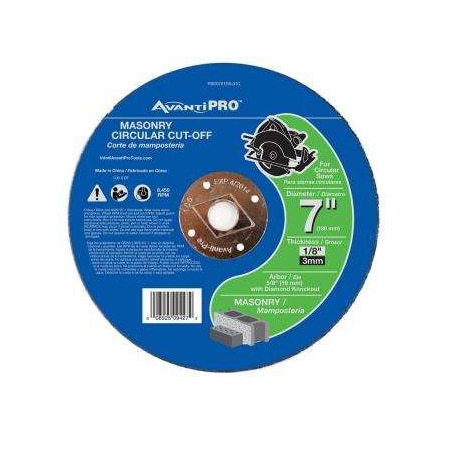 Avantipro  7x18x58 MAS Cut Disc PBD070125L01C